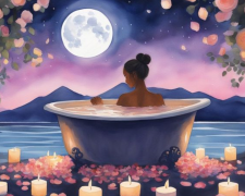 Ритуал на спадний Місяць, зображення з вільних джерел