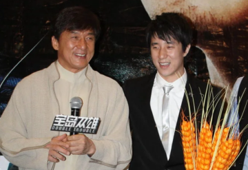 Джеки Чан с сыном Джейси