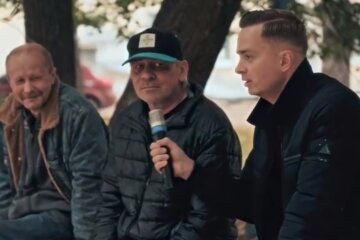 Опитування серед росіян, скріншот з відео
