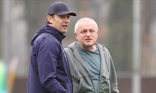 Олександр Шовковський та Ігор Суркіс, кадр з відео