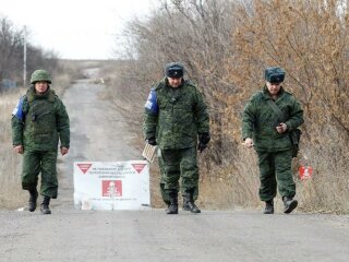 разведение сил на Донбассе, фото: штаб ООС