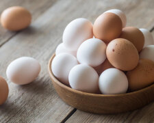 Білі та коричневі яйця
