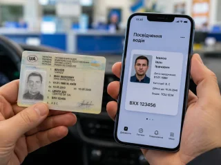 Удостоверение водителя старого образца