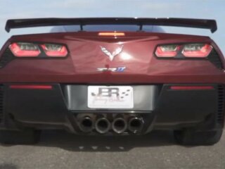 2019 Corvette ZR1, скриншот видео