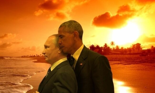 "Зустріч поглядів" Обами та Путіна на G20 висміяли в соцмережах (фото)
