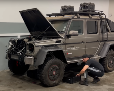 Mercedes G63 AMG 6X6, скриншот: YouTube