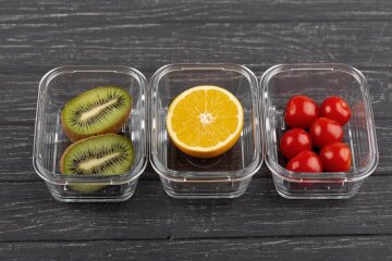 Скляні контейнери. Фото  tidivi.shop