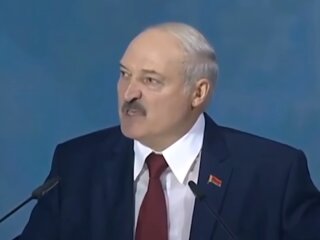 Александр Лукашенко, скриншот из видео