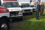 Канадці передали українським шпиталям чотири карети швидкої допомоги