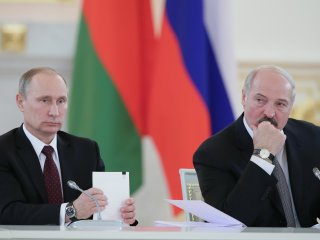 Александр Лукашенко и Владимир Путин