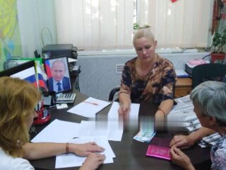 Оккупанты в Херсоне, фото: свободный источник