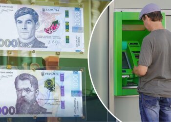 Банкнота 2000 гривень та банкомат: обмеження прийому