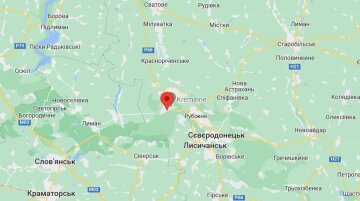 Кременная, скриншот: Google Maps