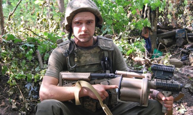 Гранатометник Дмитро, фото: armyinform.com.ua