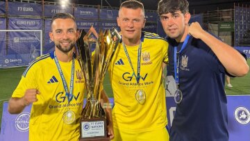 Сборная Украины по футболу 7x7 — чемпион Европы 2026