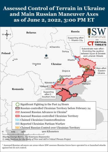 Ситуация на фронте, фото: ISW