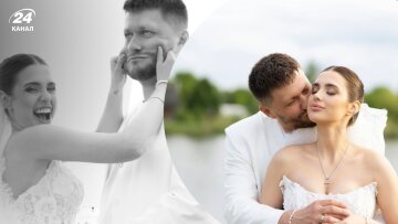 Валік Міхієнко та Анастасія на весіллі