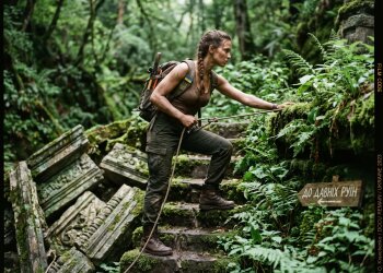Лара Крофт Tomb Raider храм Атлантиди