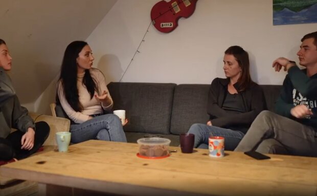 Заробитчане в Дании, скриншот из видео