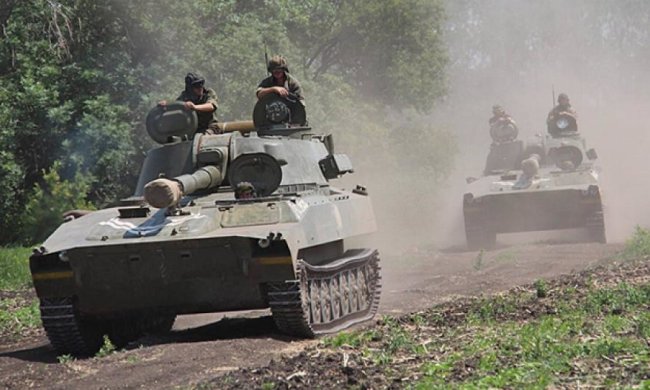 Артилеристи тренувалися відбивати наступ бронегрупи