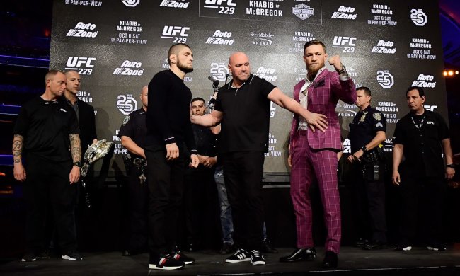 Хабіб Нурмагомедов і Конор Макгрегор