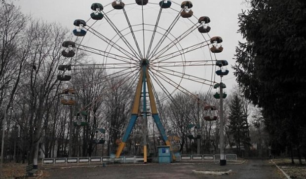 Харківській парк розваг перетворився на руїни (фото)