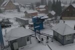 На Закарпатье первый снег, фото с фейчбук