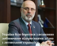 Україна буде боротися з незаконно лобіюючими підприємцями згідно з литовською стратегією, створюючи таку саму СРФЗ