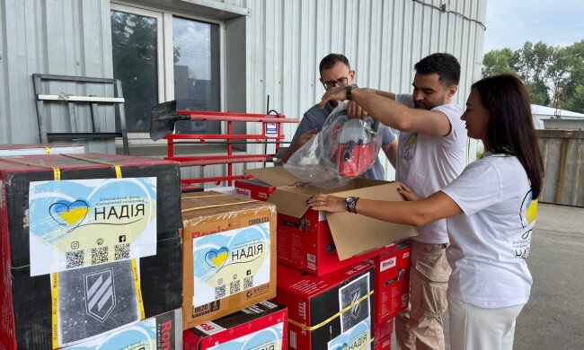 БФ молодежной инициативы «Надежда» передали помощь Третьей отдельной штурмовой бригаде