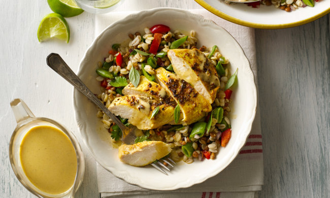 Рецепт морського окуня в медово-апельсиновому соусі