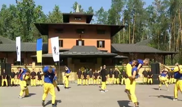 В Киеве воины Кунг-Фу открыли храм боевых искусств