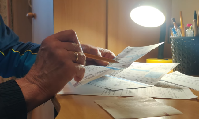 Платежки за газ. Фото: скрин youtube