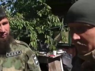Російські окупанти, фото: скріншот з відео