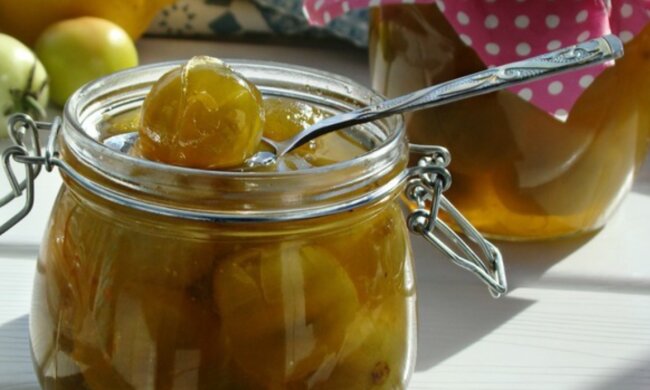 Варення із зелених помідорів, кадр з відео