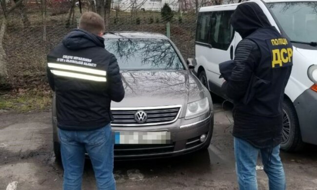 Задержание преступников на Львовщине, фото: Национальная полиция