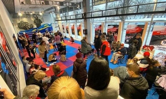 В Харькове прошли инклюзивные соревнования при поддержке Национального Корпуса