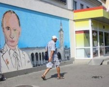 В  Симферополе закрасили «оскверненного» Путина (фото)