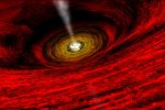 Унікальні чорні діри потрапили о об'єктиву Hubble