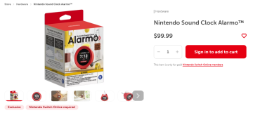 Будильник Alarmo, фото: nintendo.com