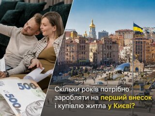Квартира в Киеве: сколько лет зарплаты нужно на жилье