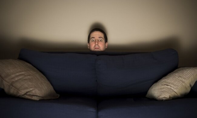 Житомирские копы выволокли вора прямо из дивана