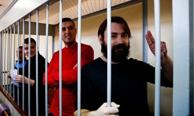 пленные украинские моряки