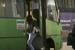 маршрутка Днепра, скриншот из видео