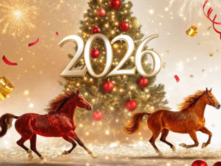 Символ 2026 года, Красная Лошадь, изображение: Pinterest