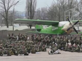 Російські військові, фото: скріншот з відео