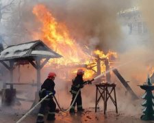 Рождественская трагедия во Львове попала на видео: люди горели заживо