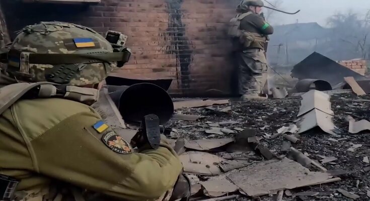 украинские военные ВСУ