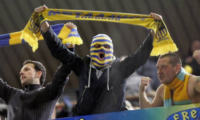 футбольные болельщики