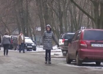 зима, скриншот из видео