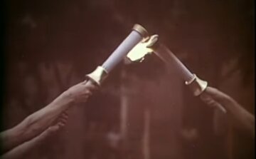 Олимпийский огонь, скриншот из видео